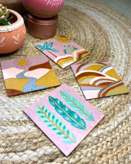 Sunset Table Coasters