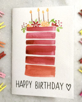 ‘Happy Birthday’ Card