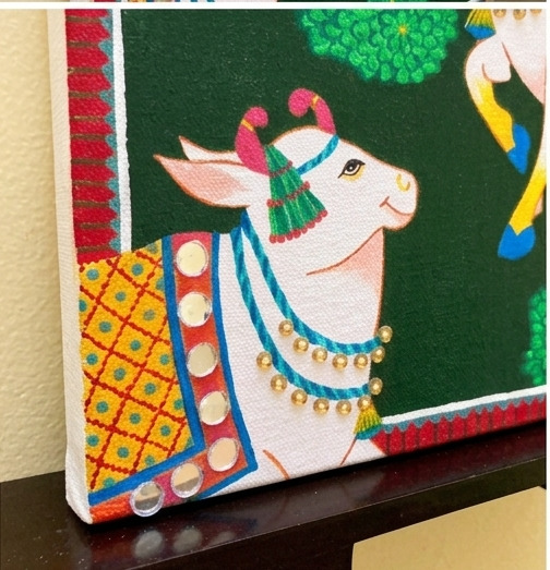 Pichwai Cow Painting - Image 4