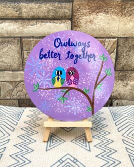 Owlways Better Together Wall plate