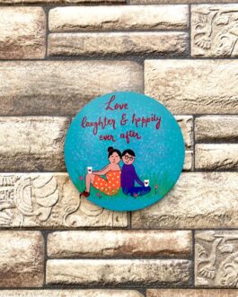 Love, Laughter & Happily Ever After Wall plate
